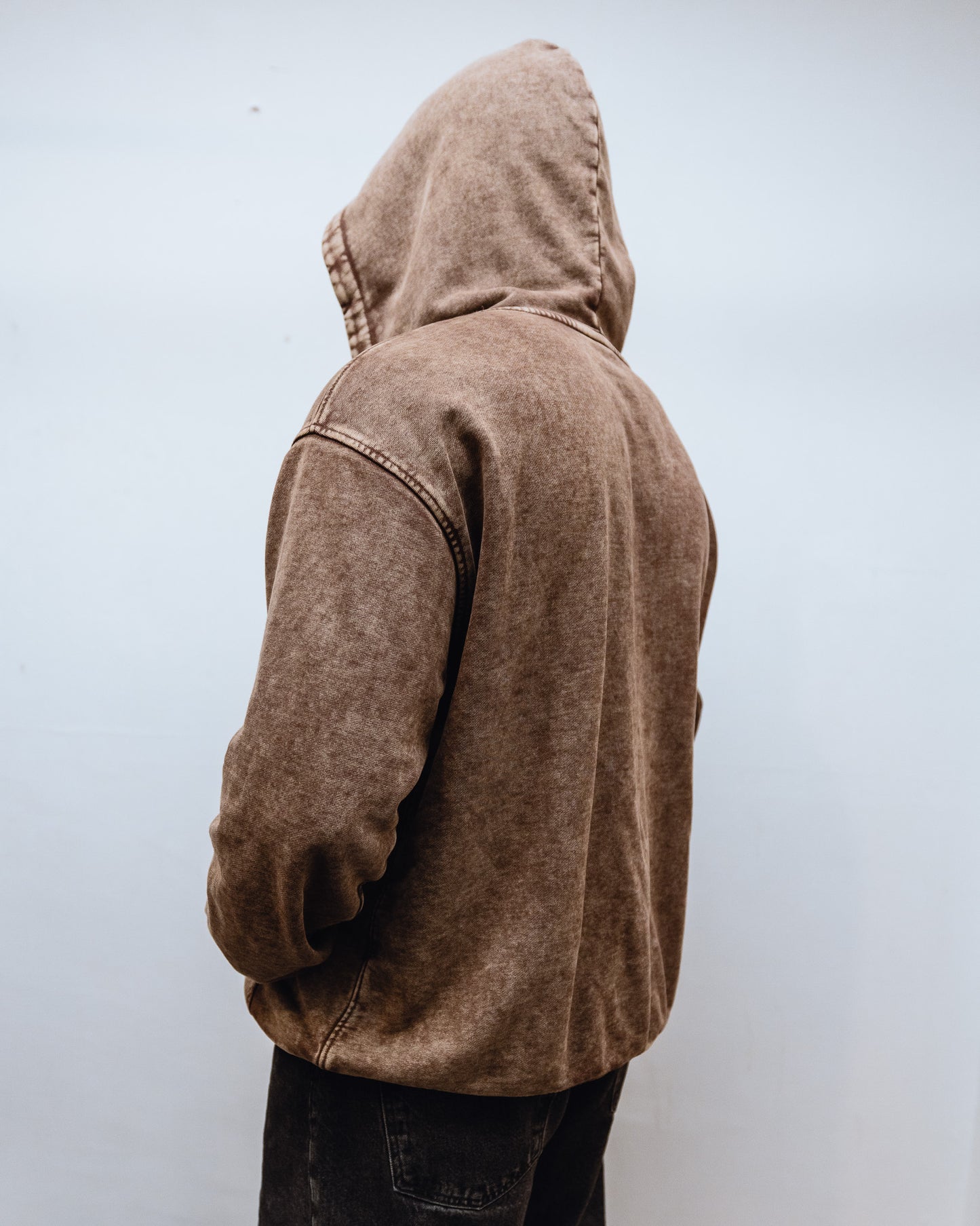 'Heart' (Kokoro) Washed Hoodie