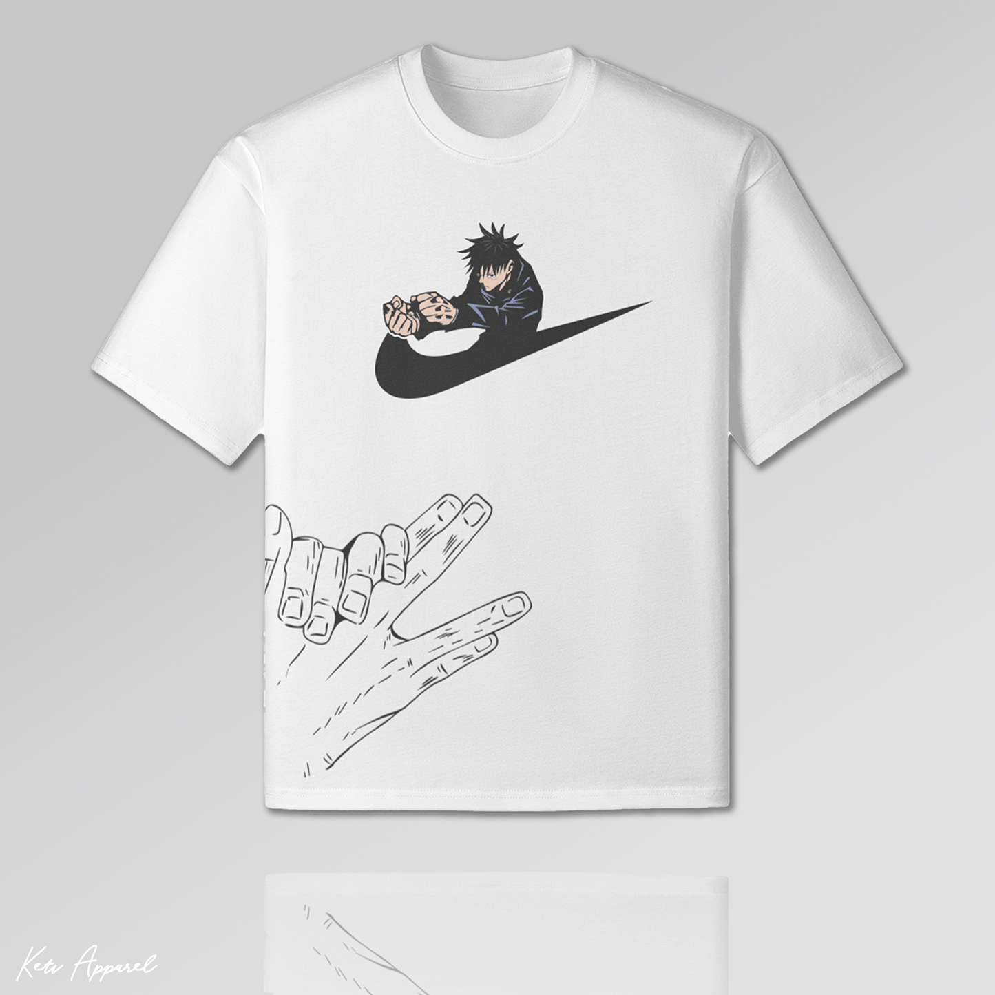 '10 Shadows' Oversized Tee