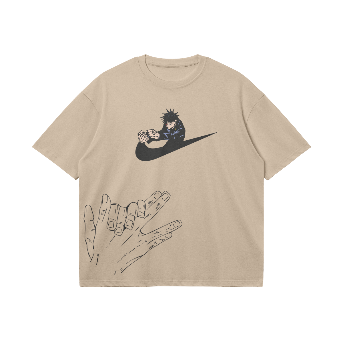 '10 Shadows' Oversized Tee