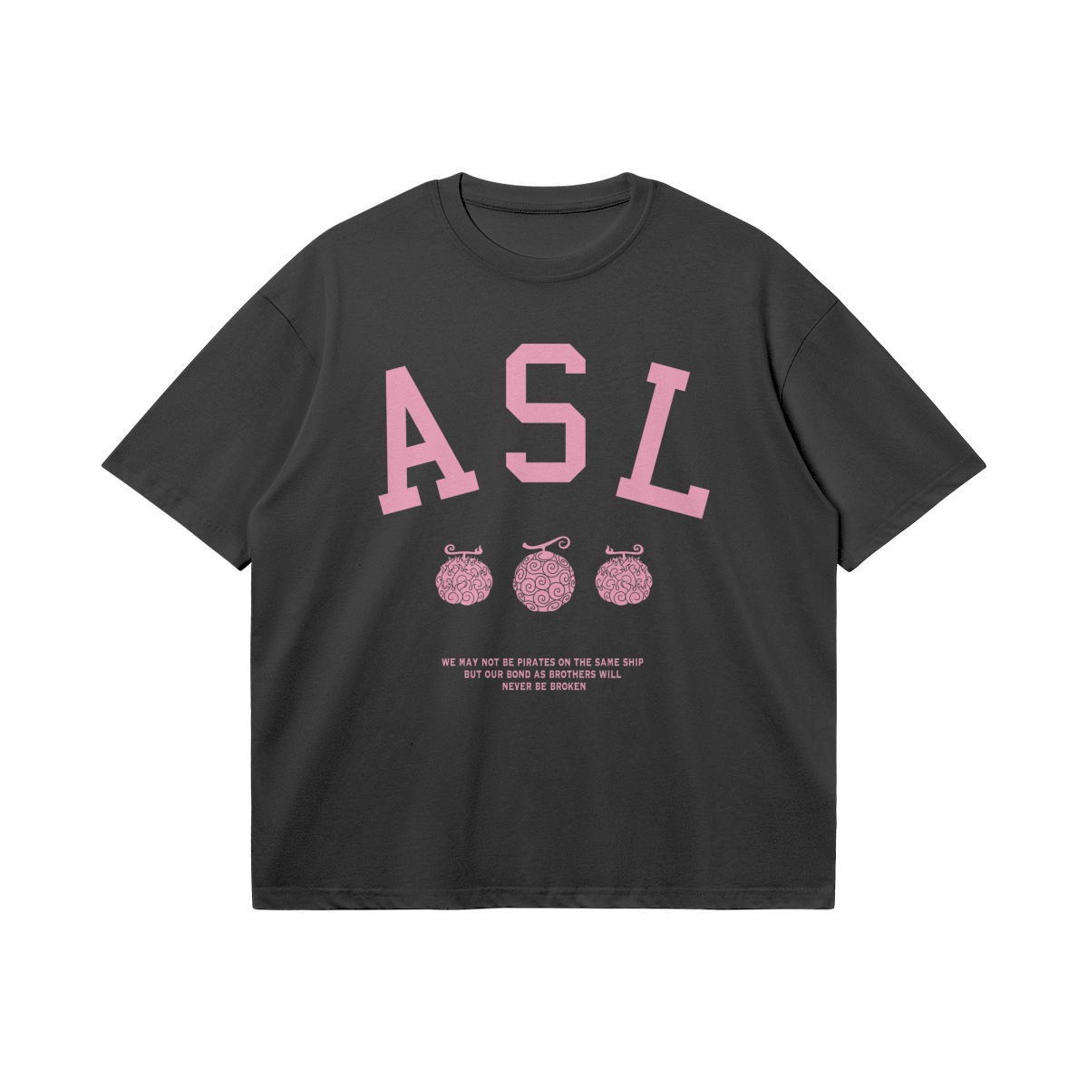 'Brothers at Sea' ASL Oversized Tee