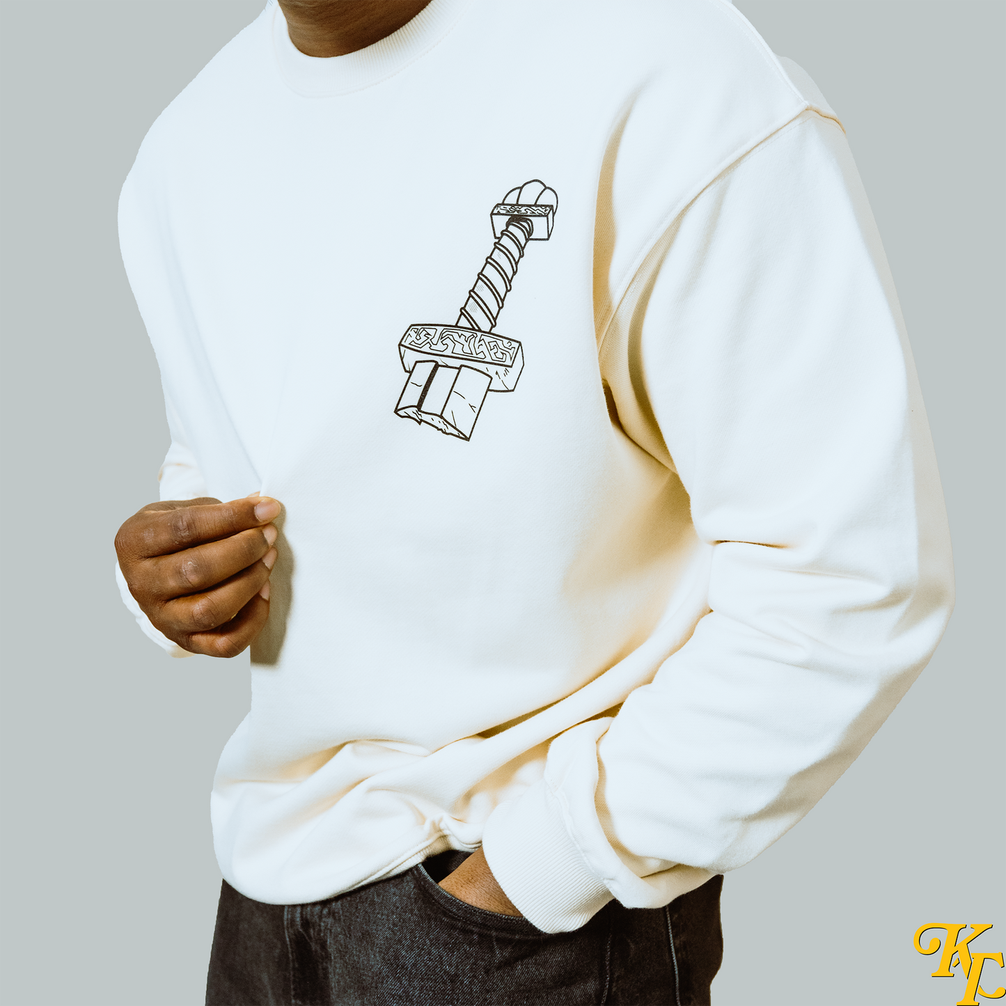 'True Warrior' Oversized Sweatshirt