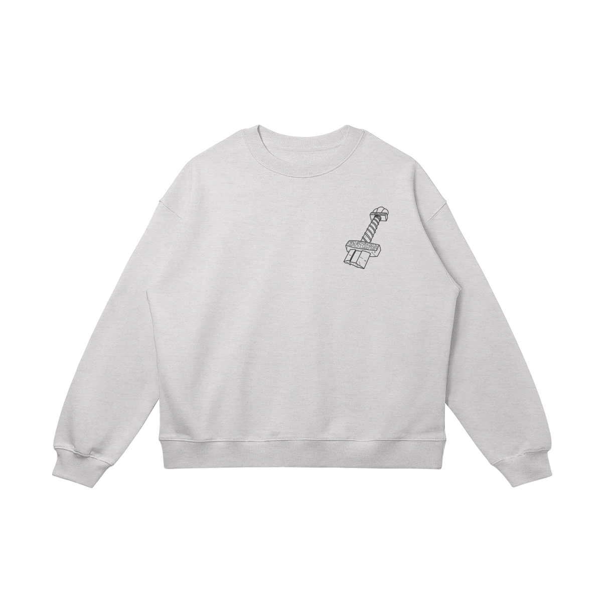 'True Warrior' Oversized Sweatshirt