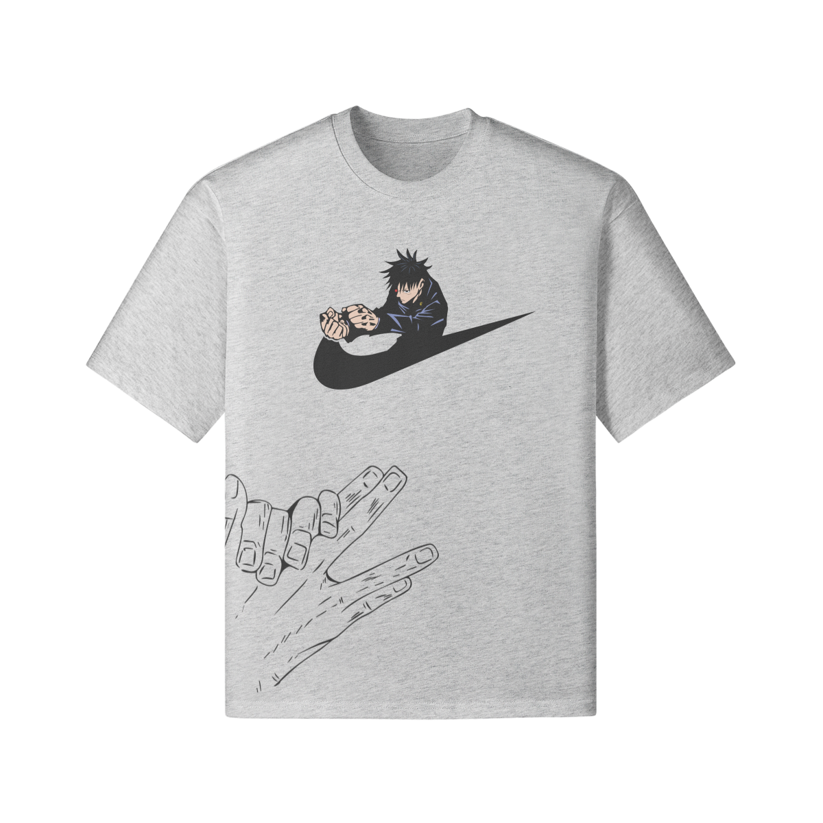 '10 Shadows' Oversized Tee