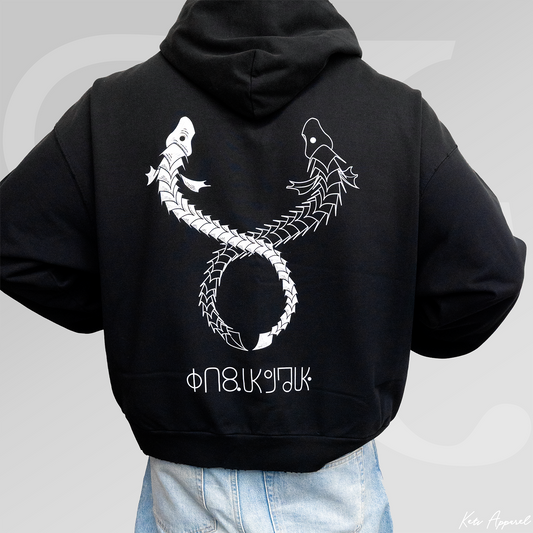 'Indoor Fish' Oversized Hoodie