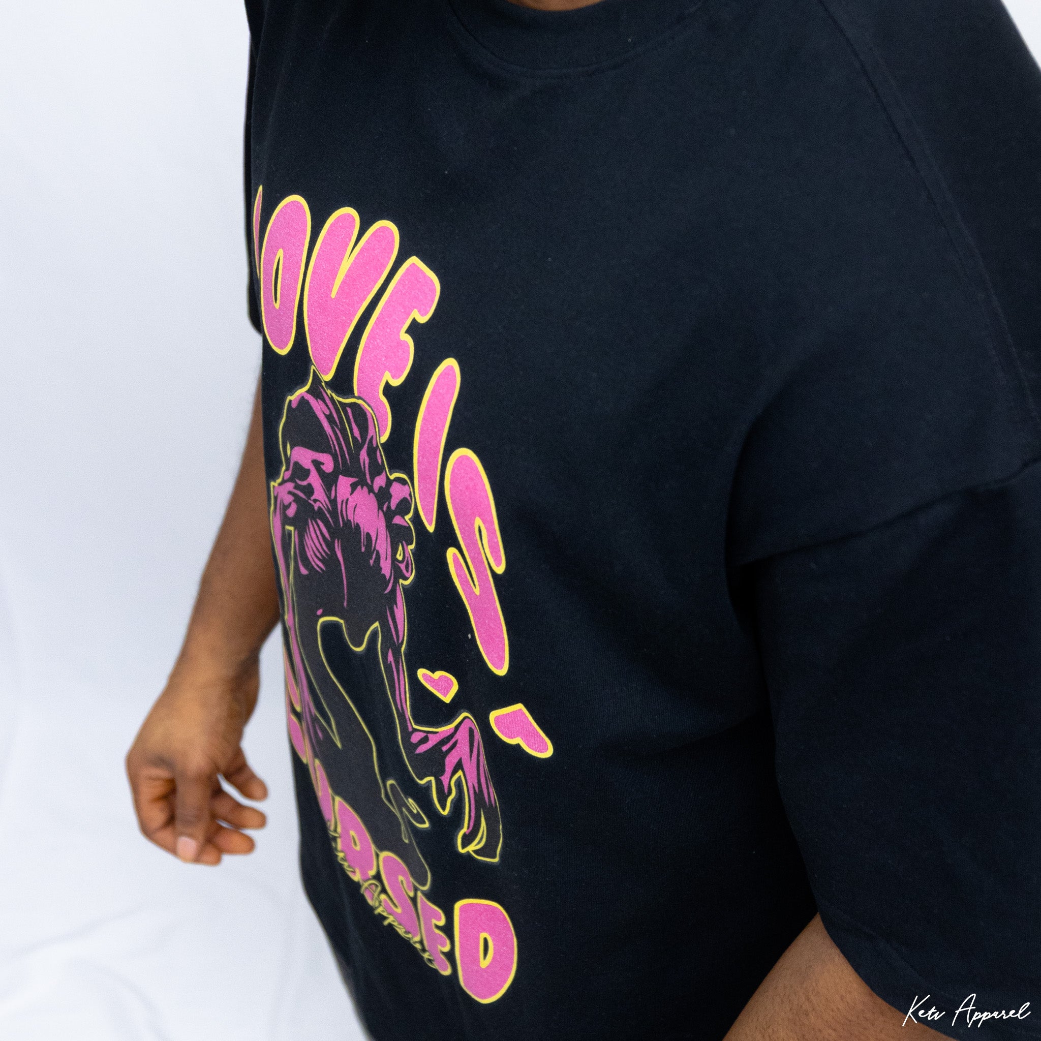 'Cursed Love' Oversized Tee