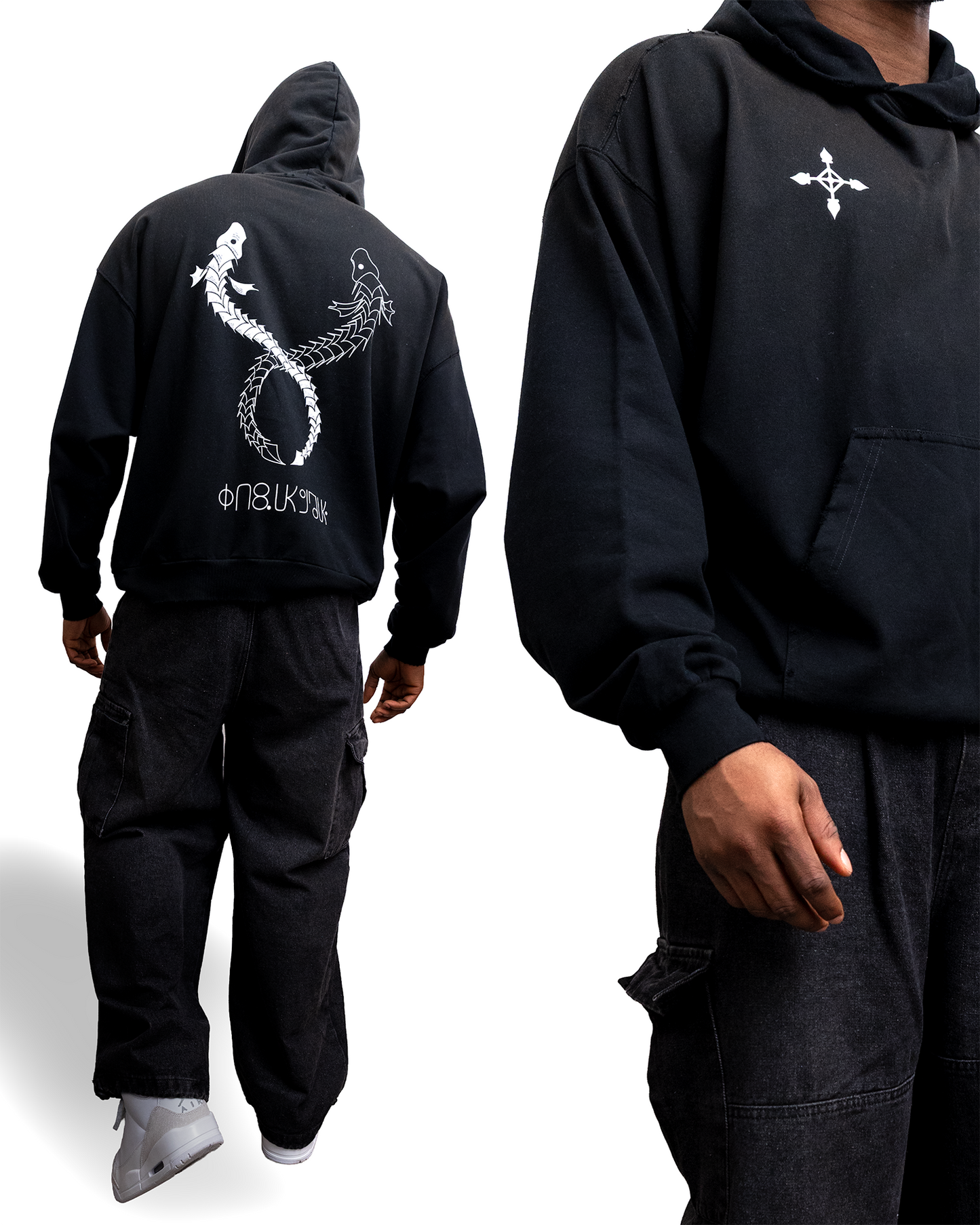 'Indoor Fish' Oversized Hoodie