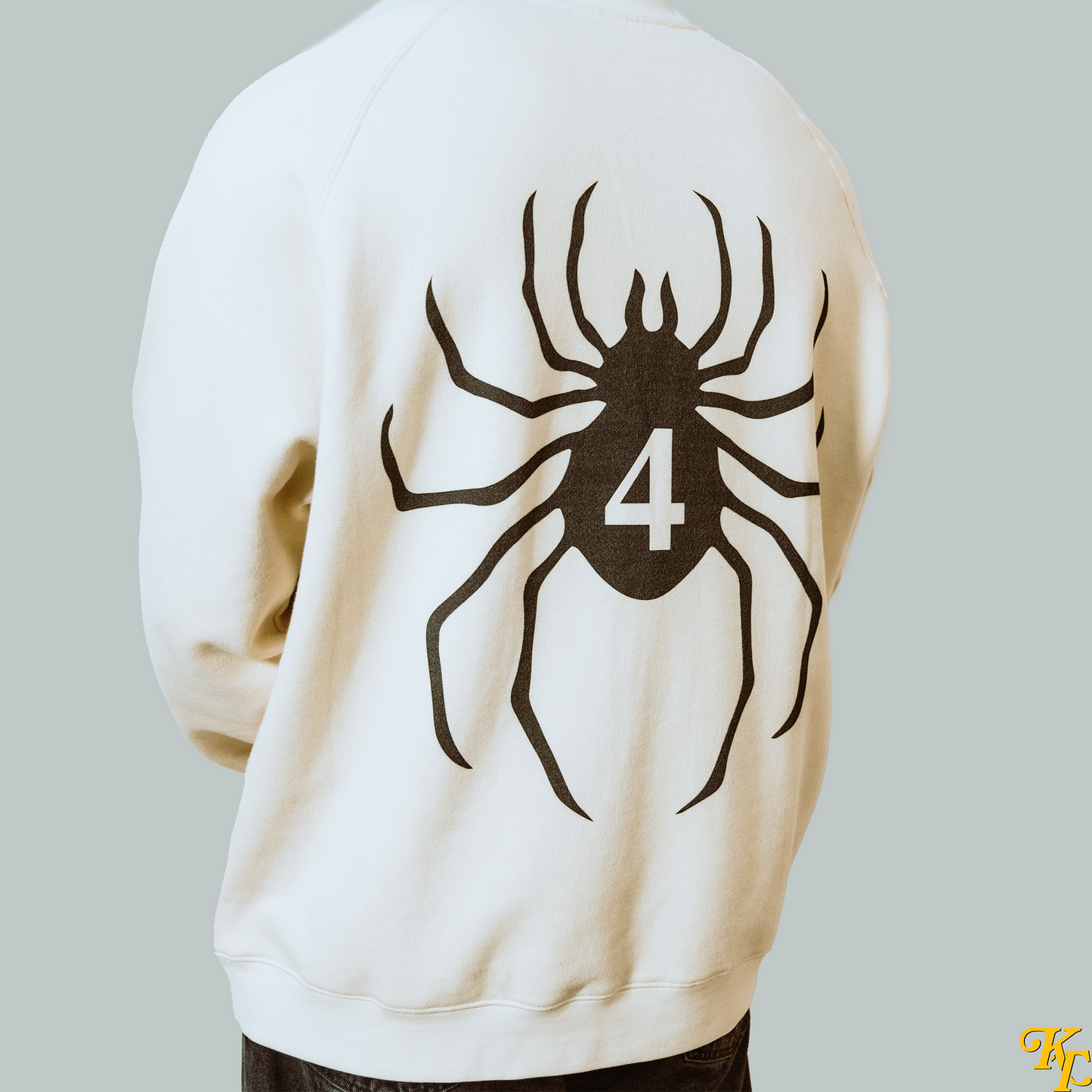 'Spider Number 4' Oversized Sweater