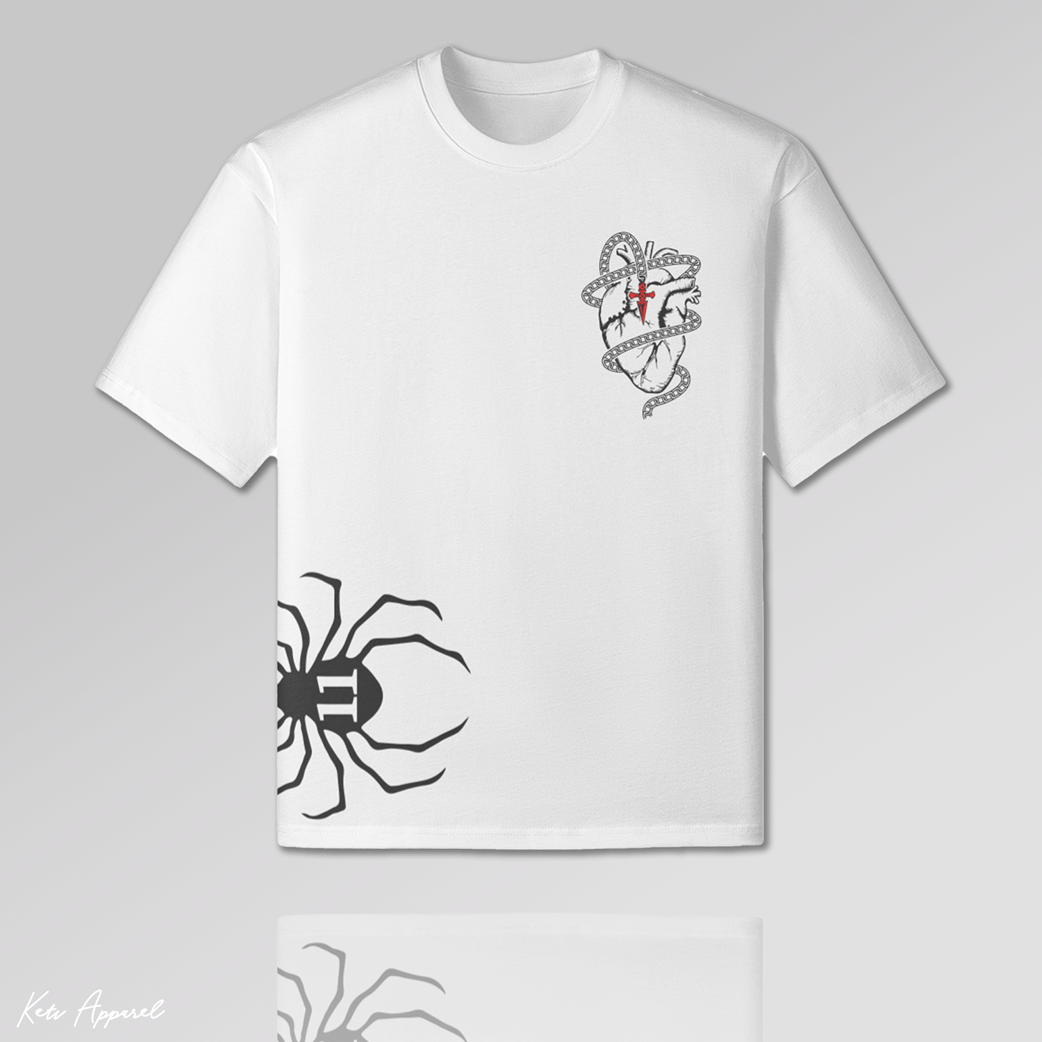 'Judgement Chain' Oversized Tee