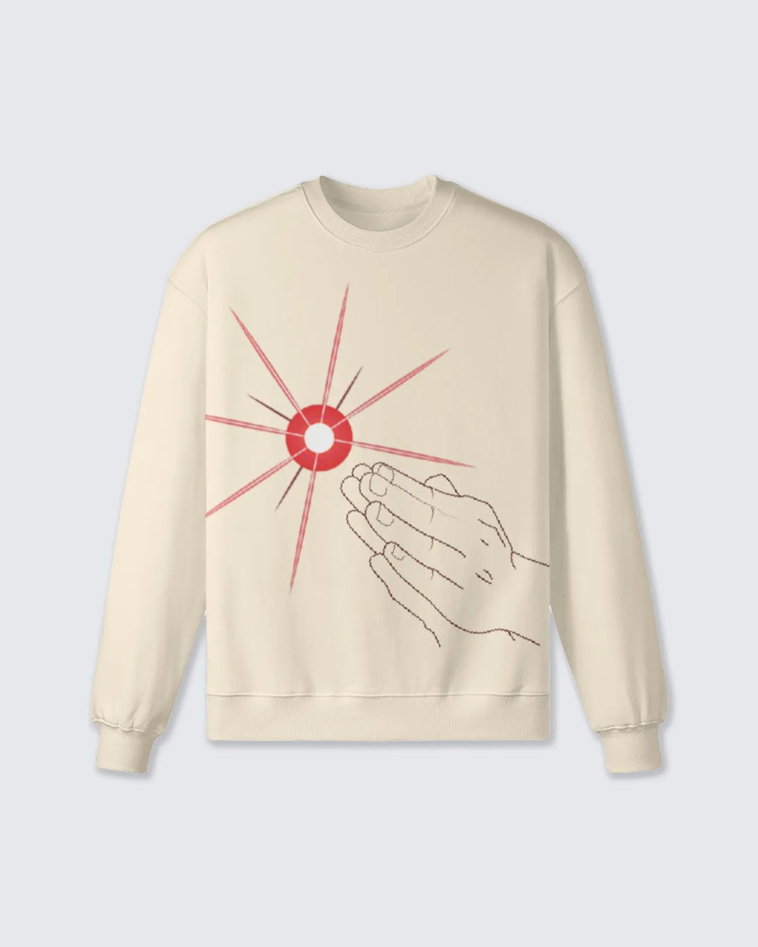 'Piercing Blood' Oversized Sweater