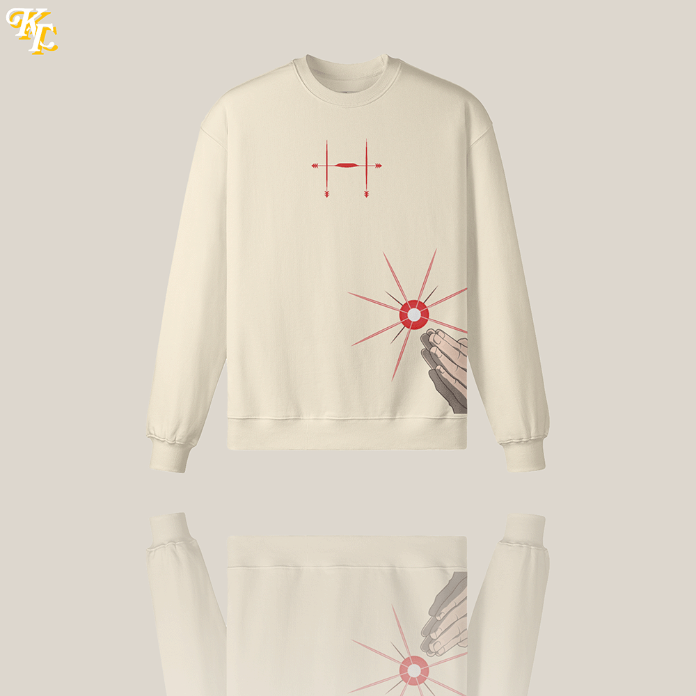 'Piercing Blood' Oversized Sweater