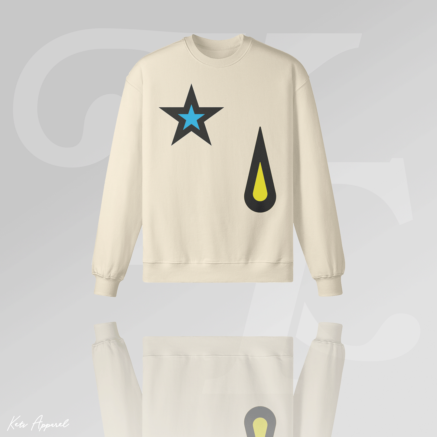 'Spider Number 4' Oversized Sweater