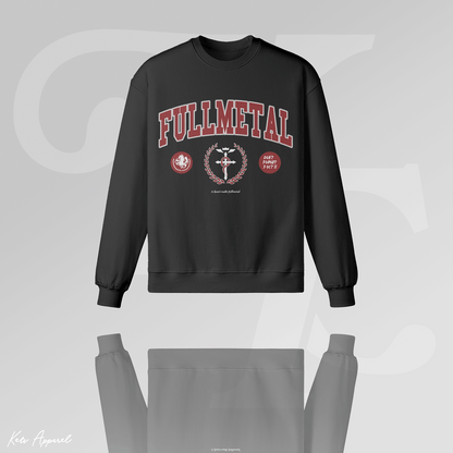 'Fullmetal' Varsity Oversized Sweatshirt