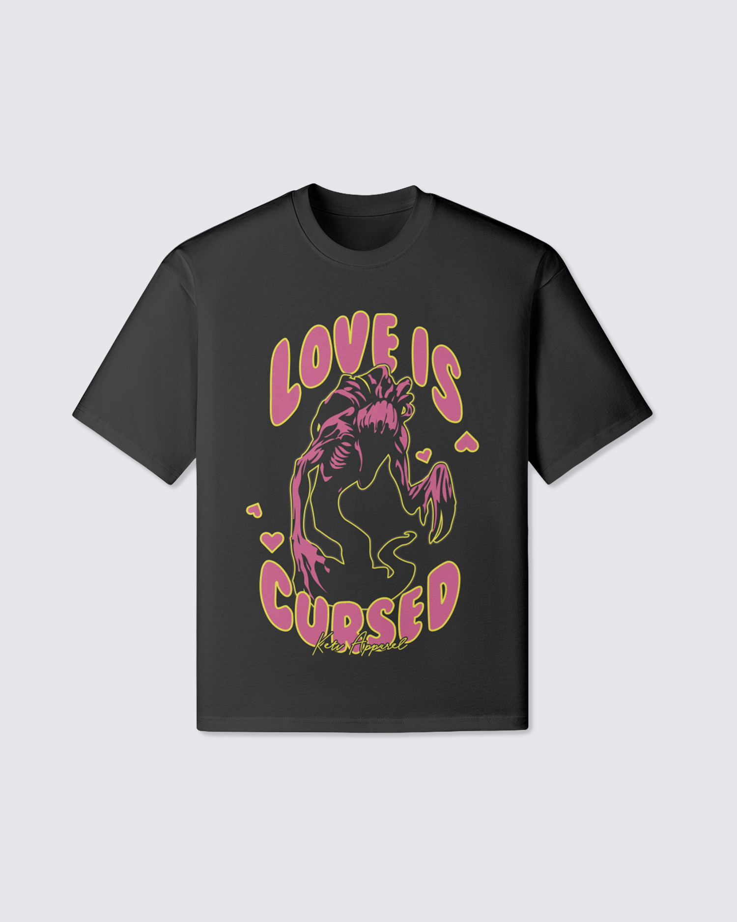 'Cursed Love' Oversized Tee – KETI