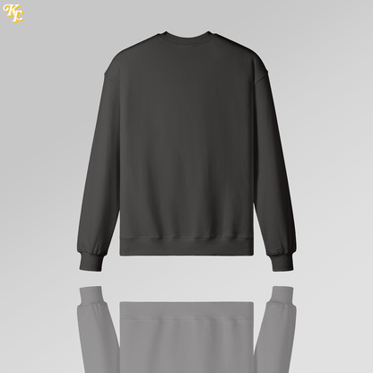 'Ouroboros' Oversized Varsity Sweater