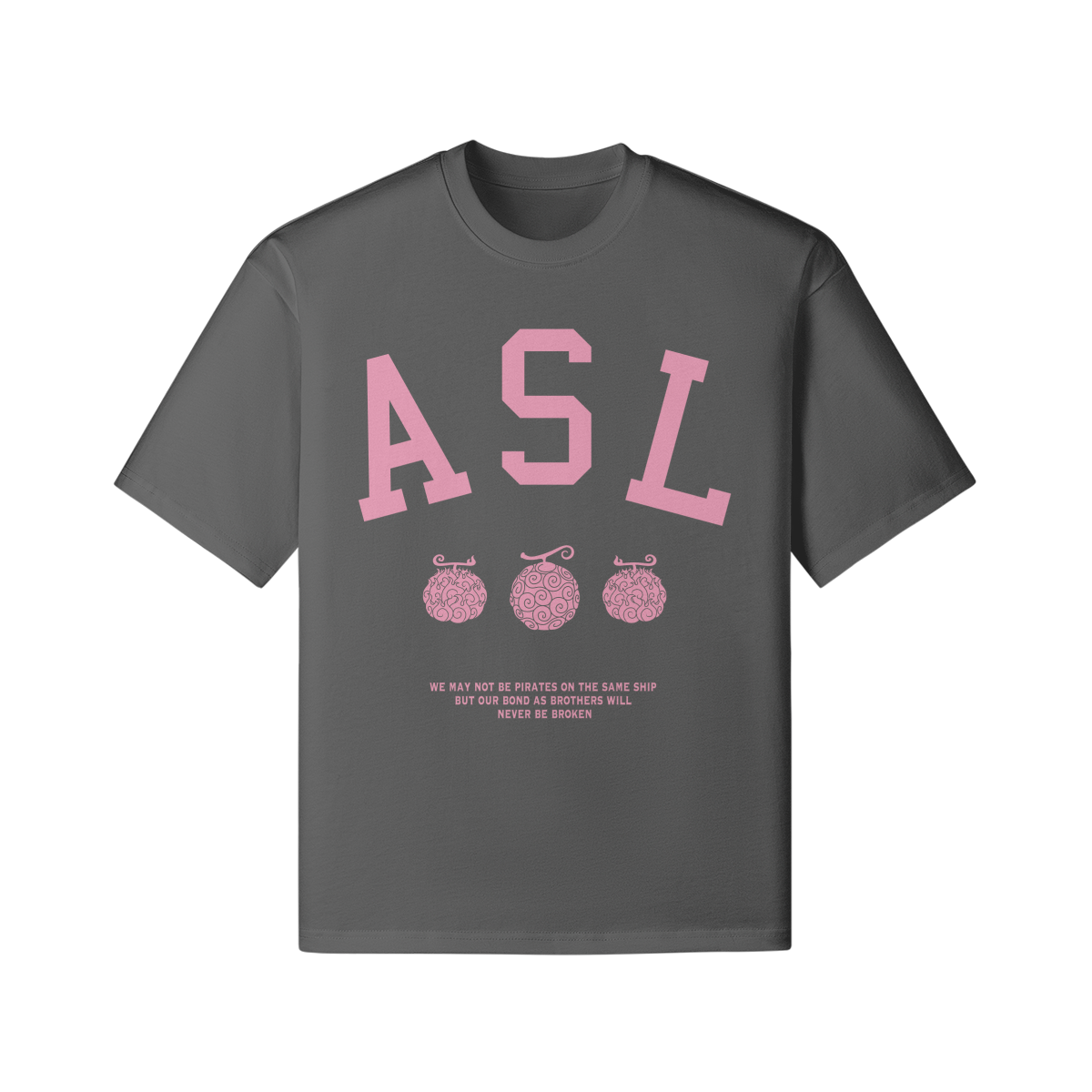 'Brothers at Sea' ASL Oversized Tee