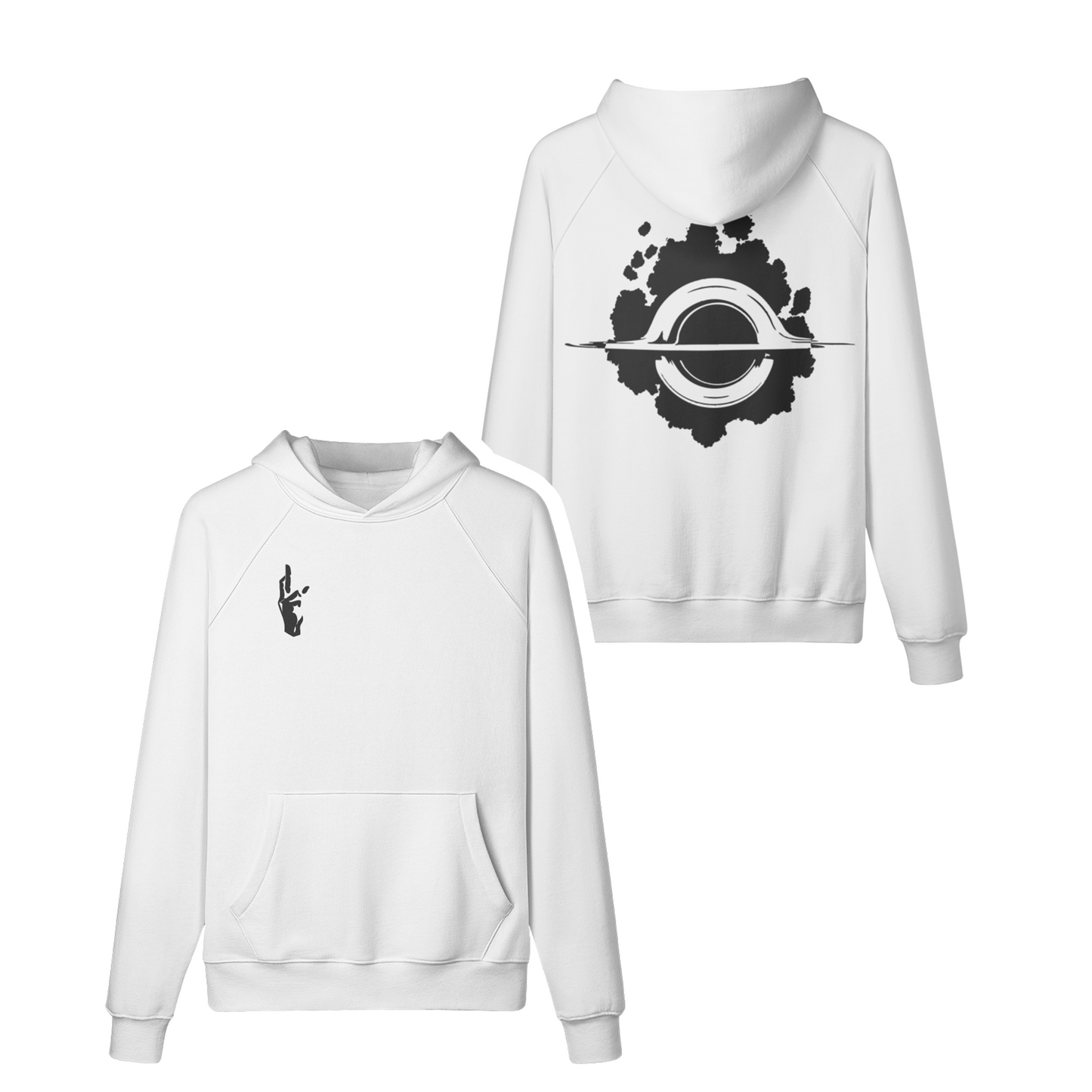 Unlimited Void Heavyweight Oversized Hoodie White - JuJutsu Kaisen Inspired- KETI APPAREL