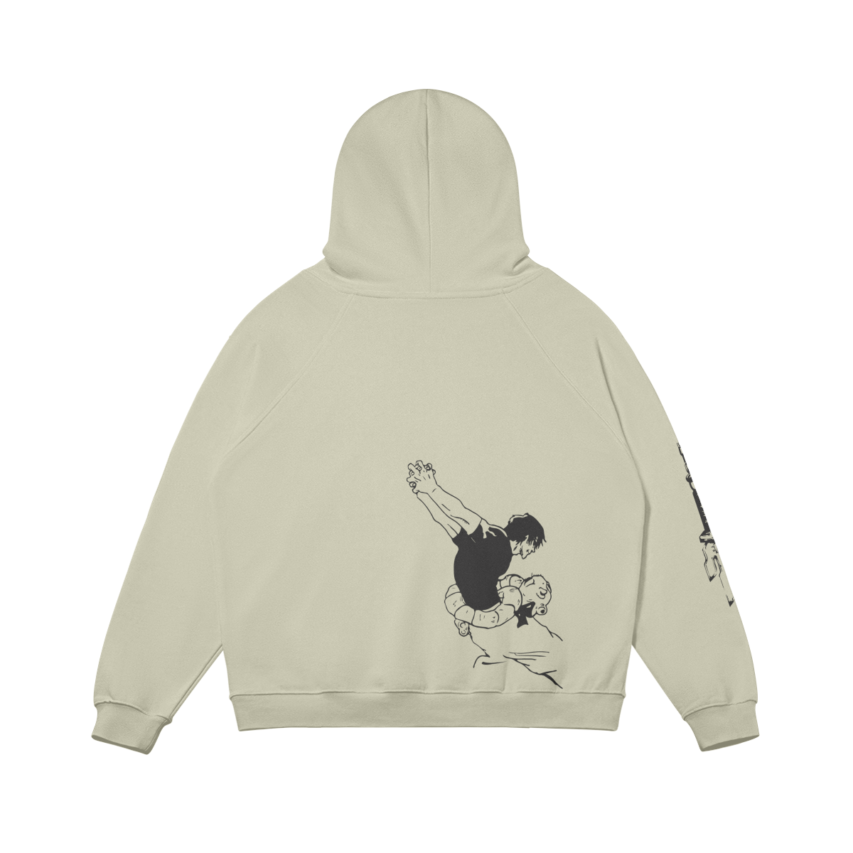 Spear of Heaven Toji Heavyweight Oversized Hoodie KETI APPAREL