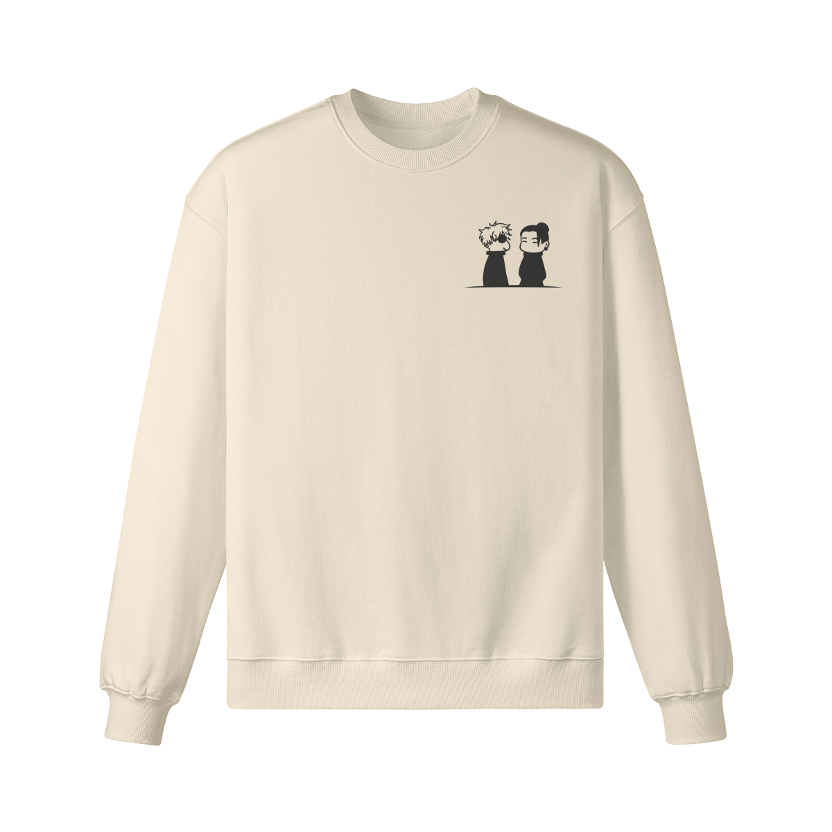 Graphic crewneck outlet sweatshirt